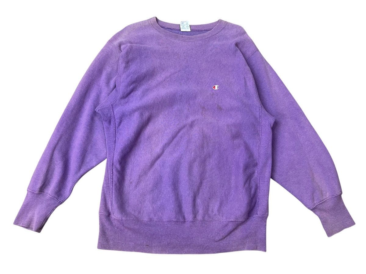 Champion Vintage Champion Reverse Weave Faded USA Streetwear Size US XL / EU 56 / 4 - 1 Thumbnail