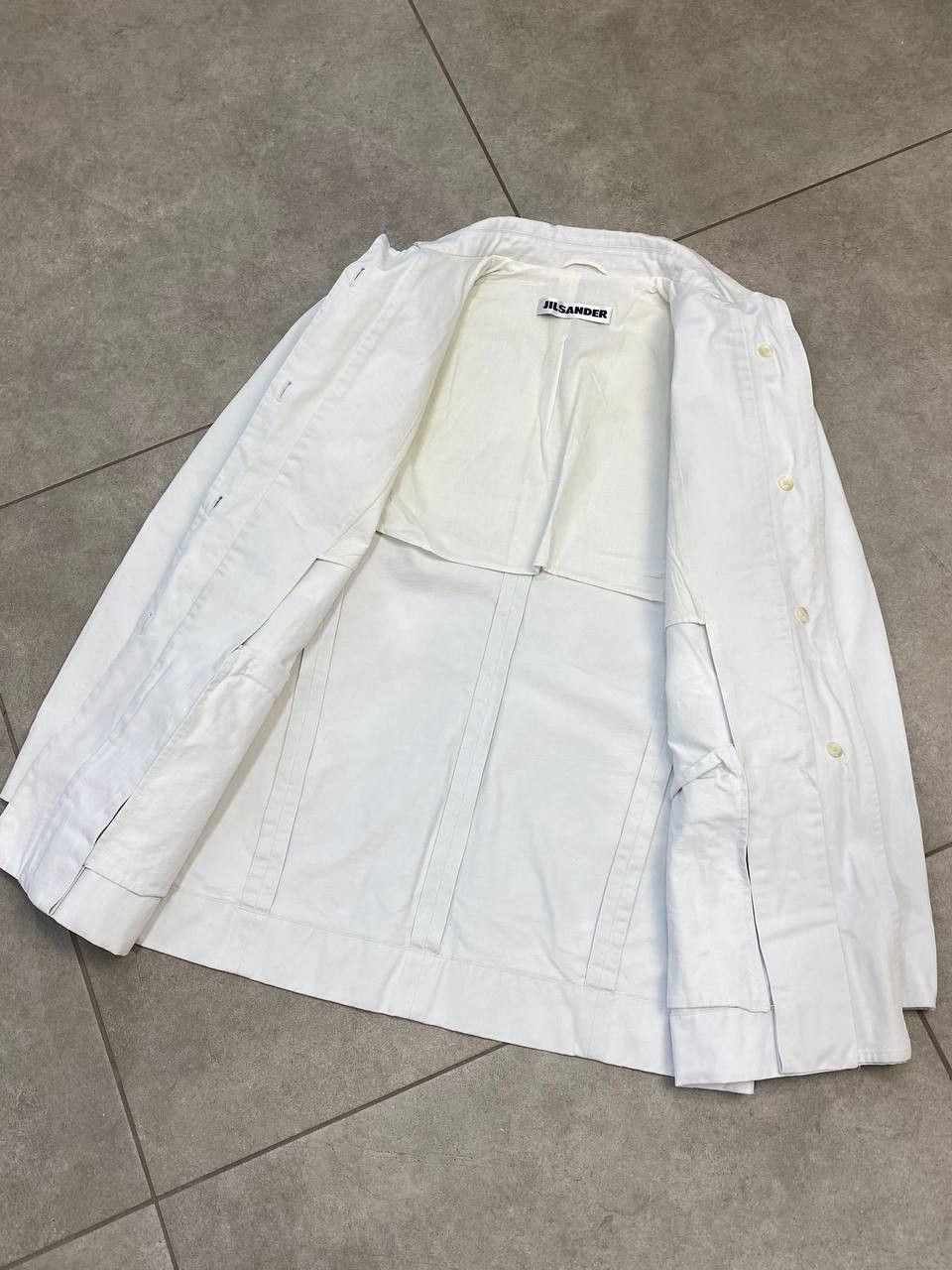 Jil Sander Vintage Jil Sander Cotton Buttons Collar Jacket Size XS / US 0-2 / IT 36-38 - 5 Thumbnail