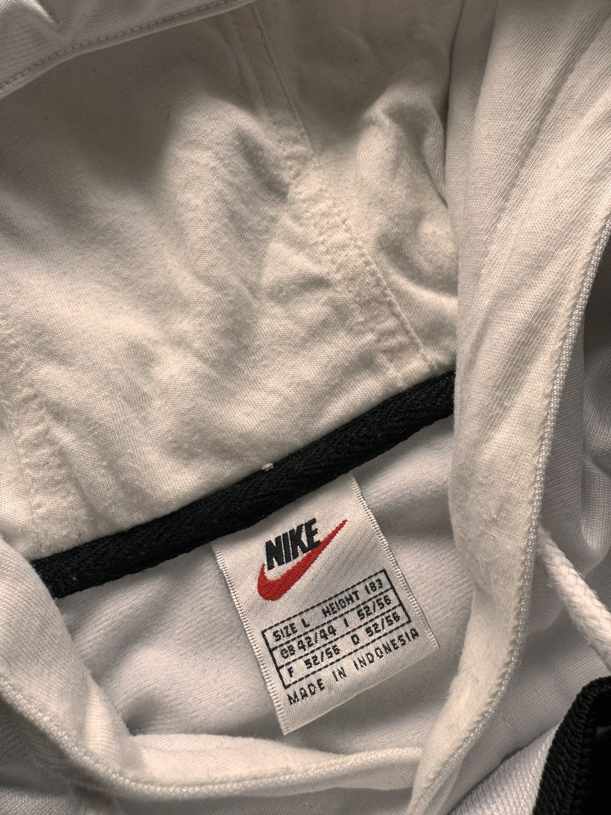 Nike × Vintage NIKE VINTAGE CENTER LOGO OVERSIZE BOXY HOODIE Size US L / EU 52-54 / 3 - 7 Thumbnail