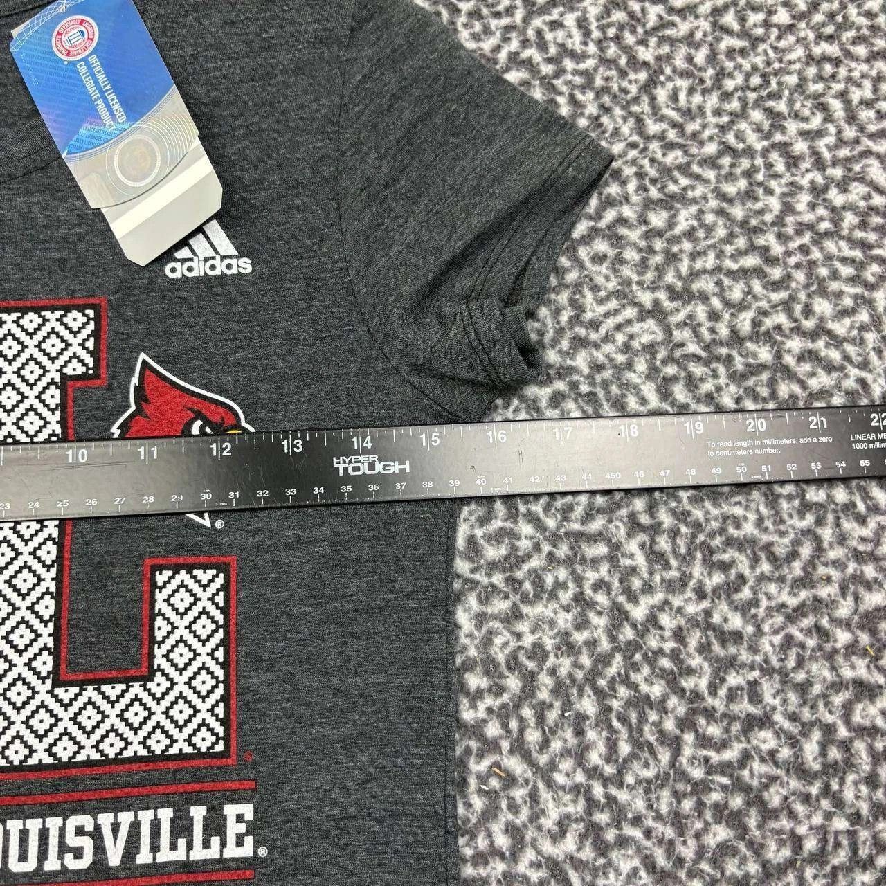 Adidas Louisville Cardinals Shirt Women Short Sleeve Crew Neck S Size S / US 4 / IT 40 - 5 Thumbnail