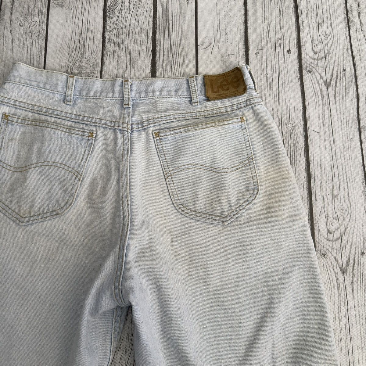 Lee × Vintage Vintage Lee jean shorts Size US 34 / EU 50 - 4 Thumbnail