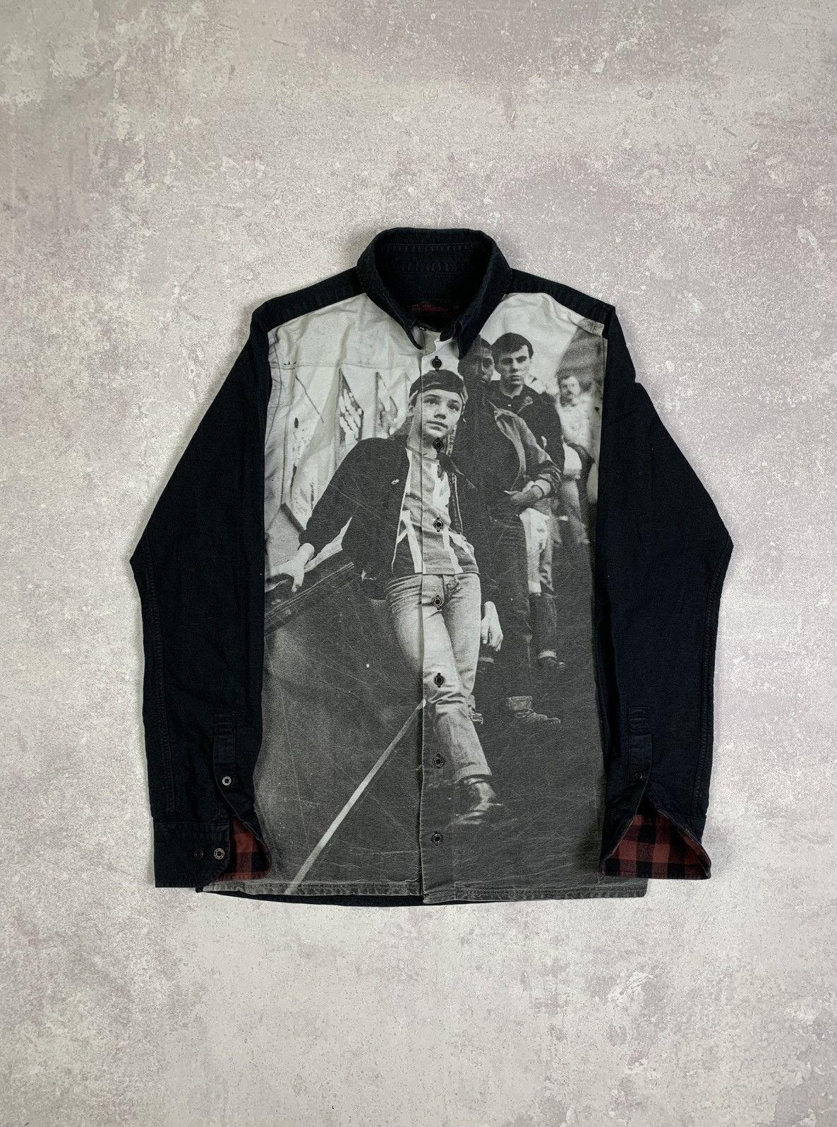 Raf Simons Dr. Martens Graphic Shirt Raf Simons Style grunge-punk Size US S / EU 44-46 / 1 - 3 Thumbnail
