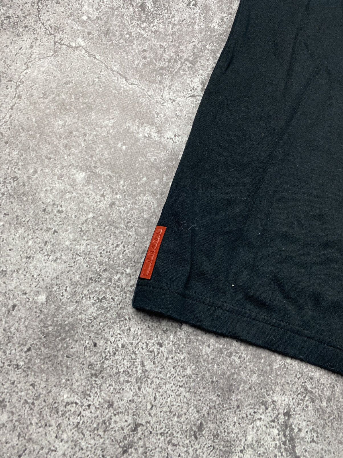 Prada Prada Red Tab Polo T-Shirt black Size US L / EU 52-54 / 3 - 2 Thumbnail