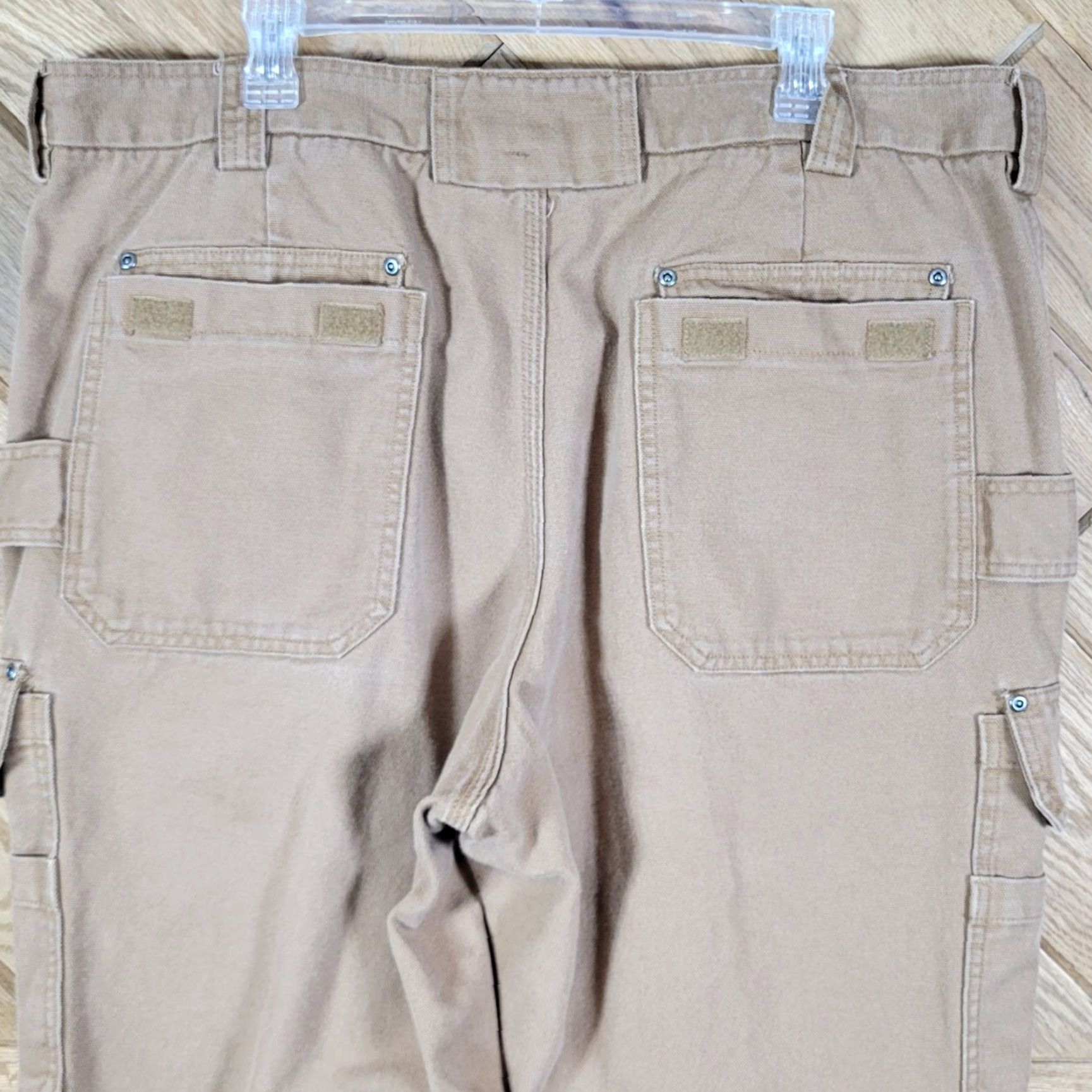 Vintage Duluth Mens Cargo Pants Pants 42X30 Brown Tan Workwear Cargo Mens 42 Regular Inseam 30 Comfort Rust Brown Size US 42 / EU 58 - 7 Thumbnail