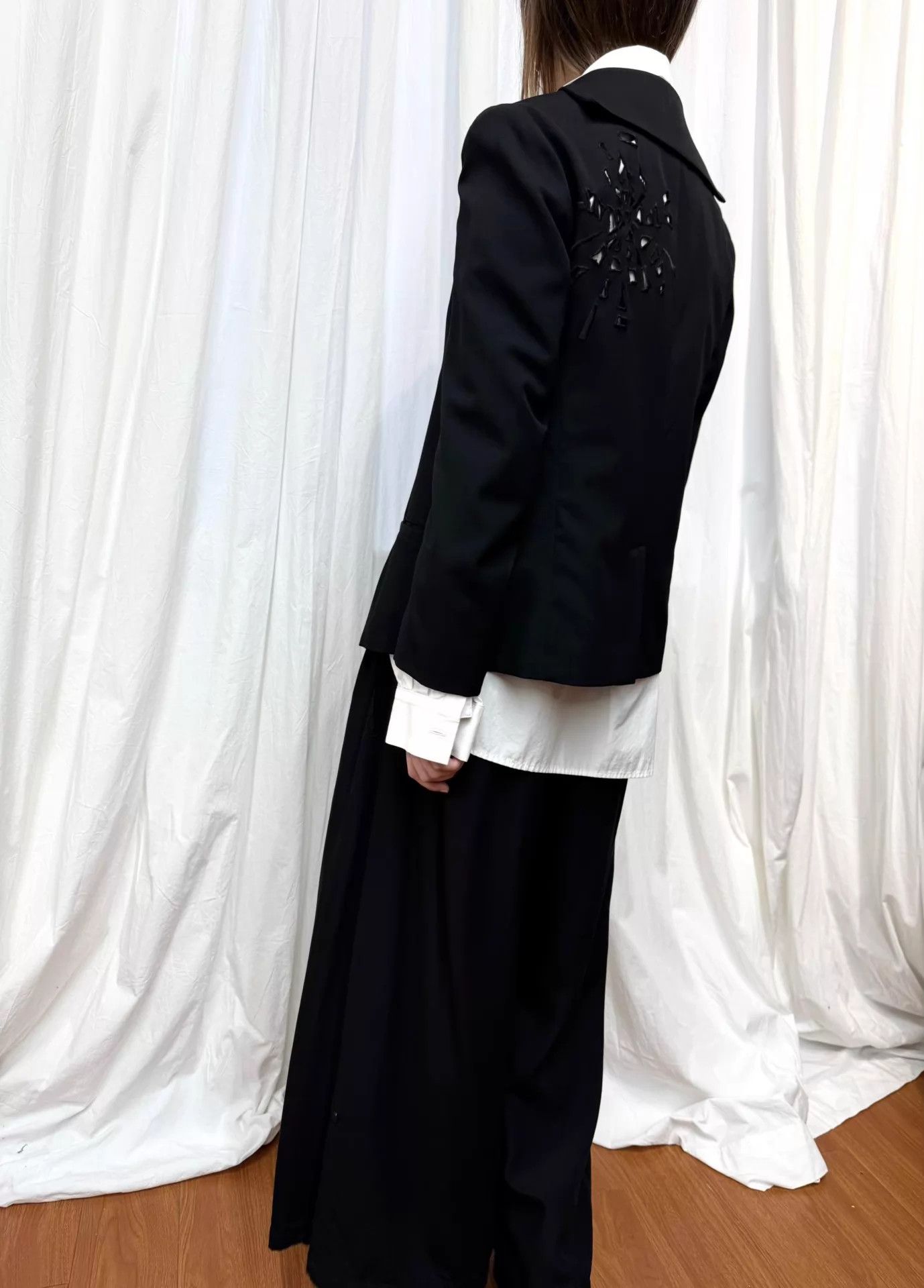 Yohji Yamamoto Yohji Yamamoto Cutout Fireworks Wool Blazer Size 1 Size US S / EU 44-46 / 1 - 8 Thumbnail