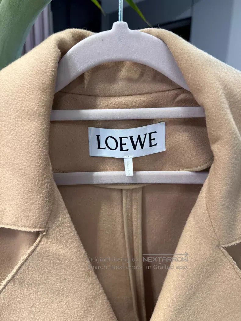 Loewe Loewe Double Faced Velvet Coat, Women's Woolen Jacket Size XXS / US 00 / IT 34 - 2 Thumbnail