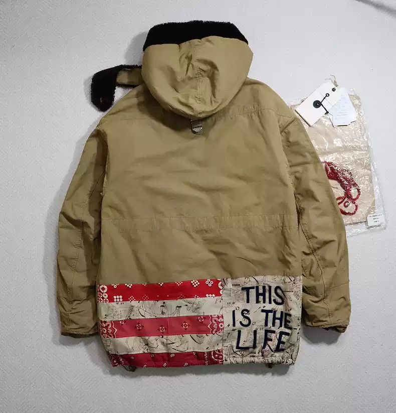 Visvim 19aw Wright Field Parka Beige visvim WRIGHT FIELD PARKA