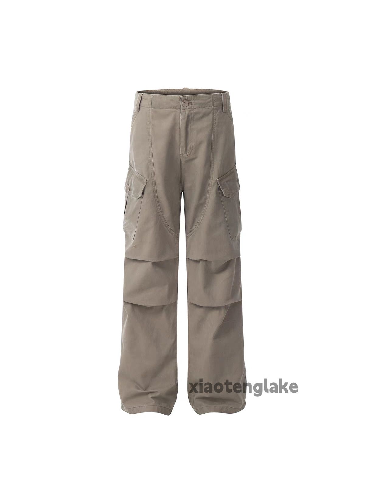 Designer × Japanese Brand × Vintage washed faded cleanfit utility patchwork military cargo pants Size US 28 / EU 44 - 4 Thumbnail