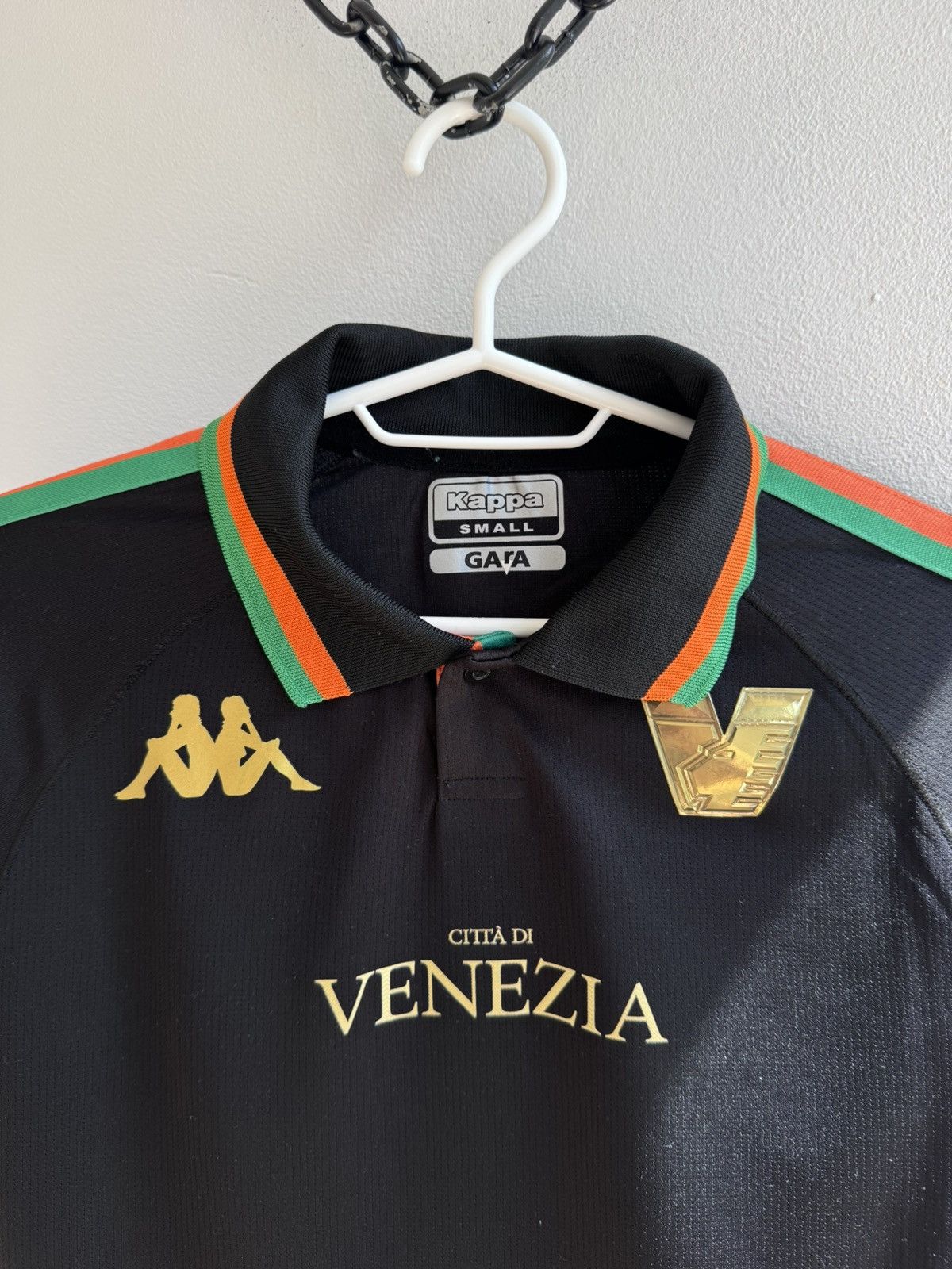 Kappa Venezia 2022 2023 Shirt Football Soccer Jersey Long Sleeve Size US S / EU 44-46 / 1 - 3 Thumbnail