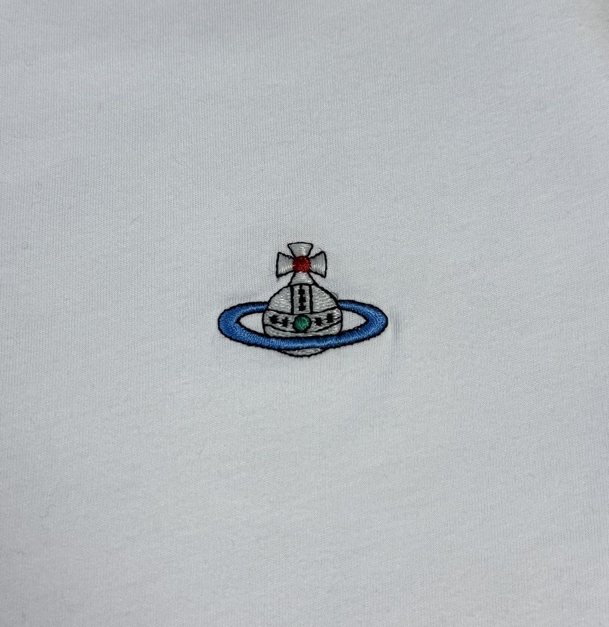 Vintage Vivienne Westwood Small Logo Short Sleeve T-Shirt White Size US M / EU 48-50 / 2 - 5 Thumbnail
