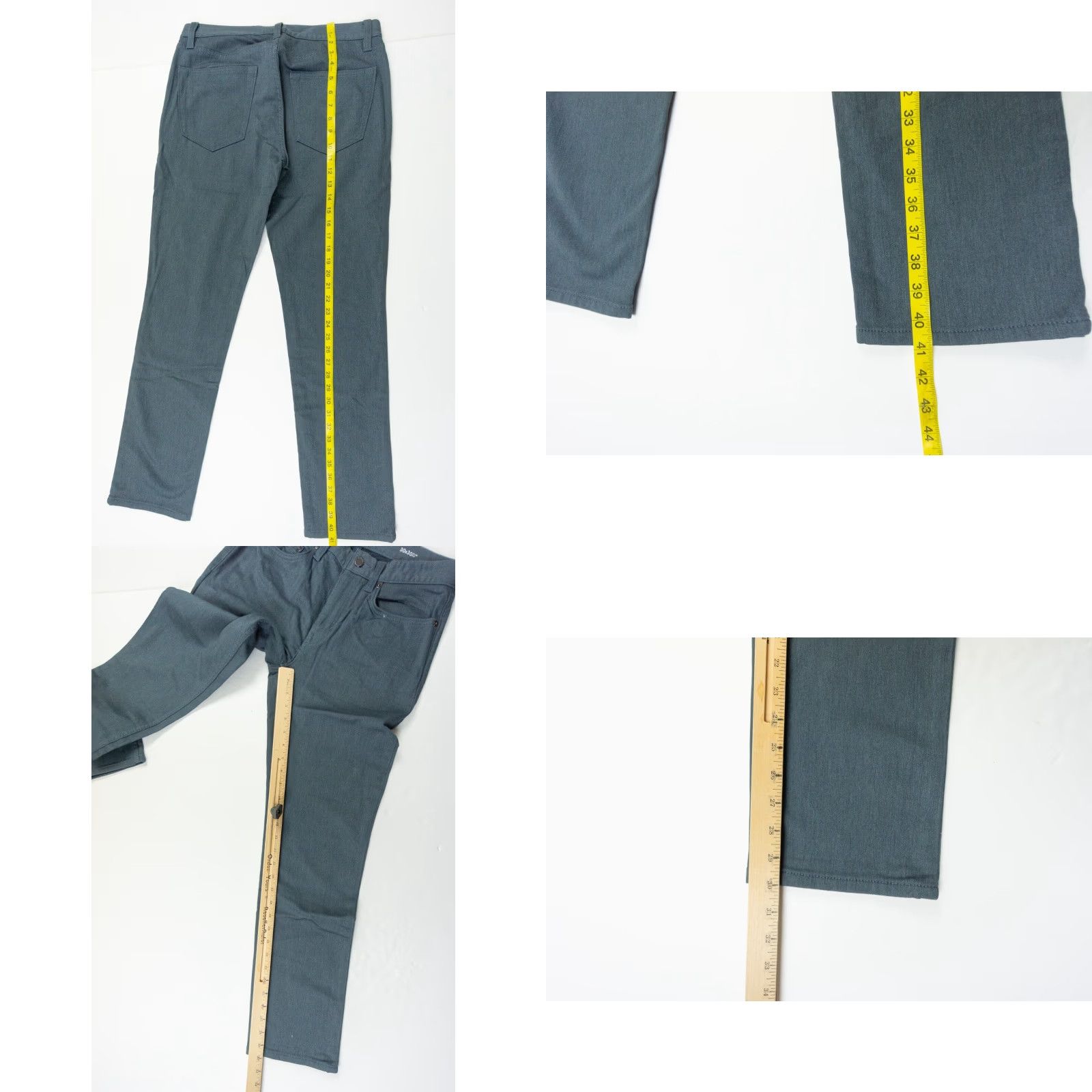 Banana Republic VINTAGE Banana Republic Mens Slim Fit Traveler Jeans 30x30 Blue Denim Cotton Stretch Casual Size US 30 / EU 46 - 8 Thumbnail