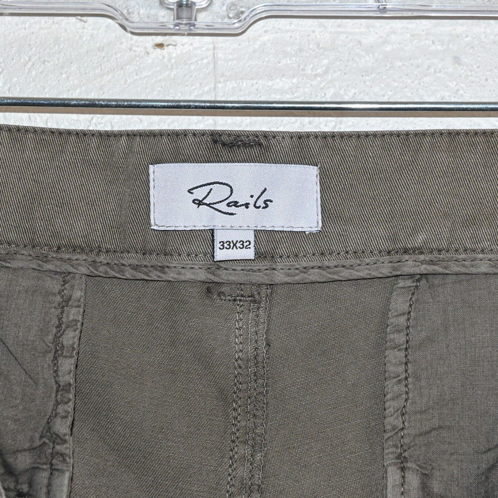 Rails RAILS Men's Pants in Dark olive Green size 33 Size US 33 - 3 Thumbnail