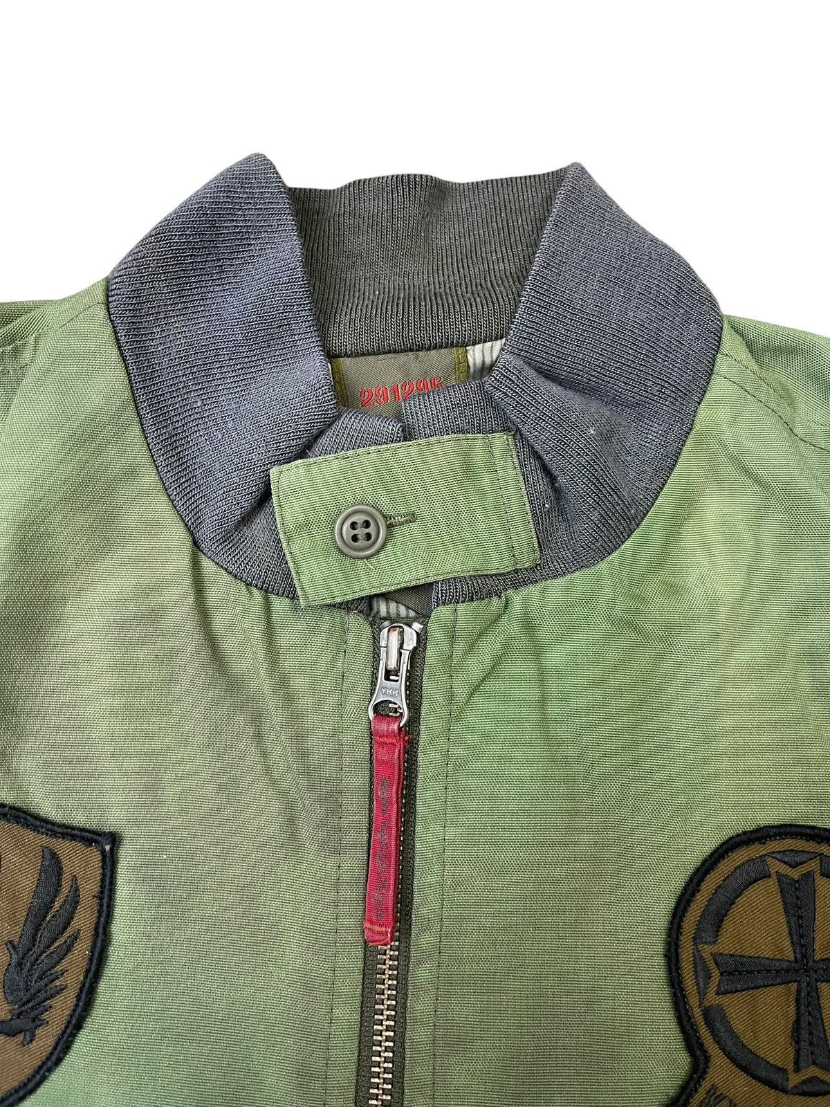 291295=Homme Vintage 291295=Homme Knight Hawks Military Dirty Oil Jacket Size US L / EU 52-54 / 3 - 7 Thumbnail