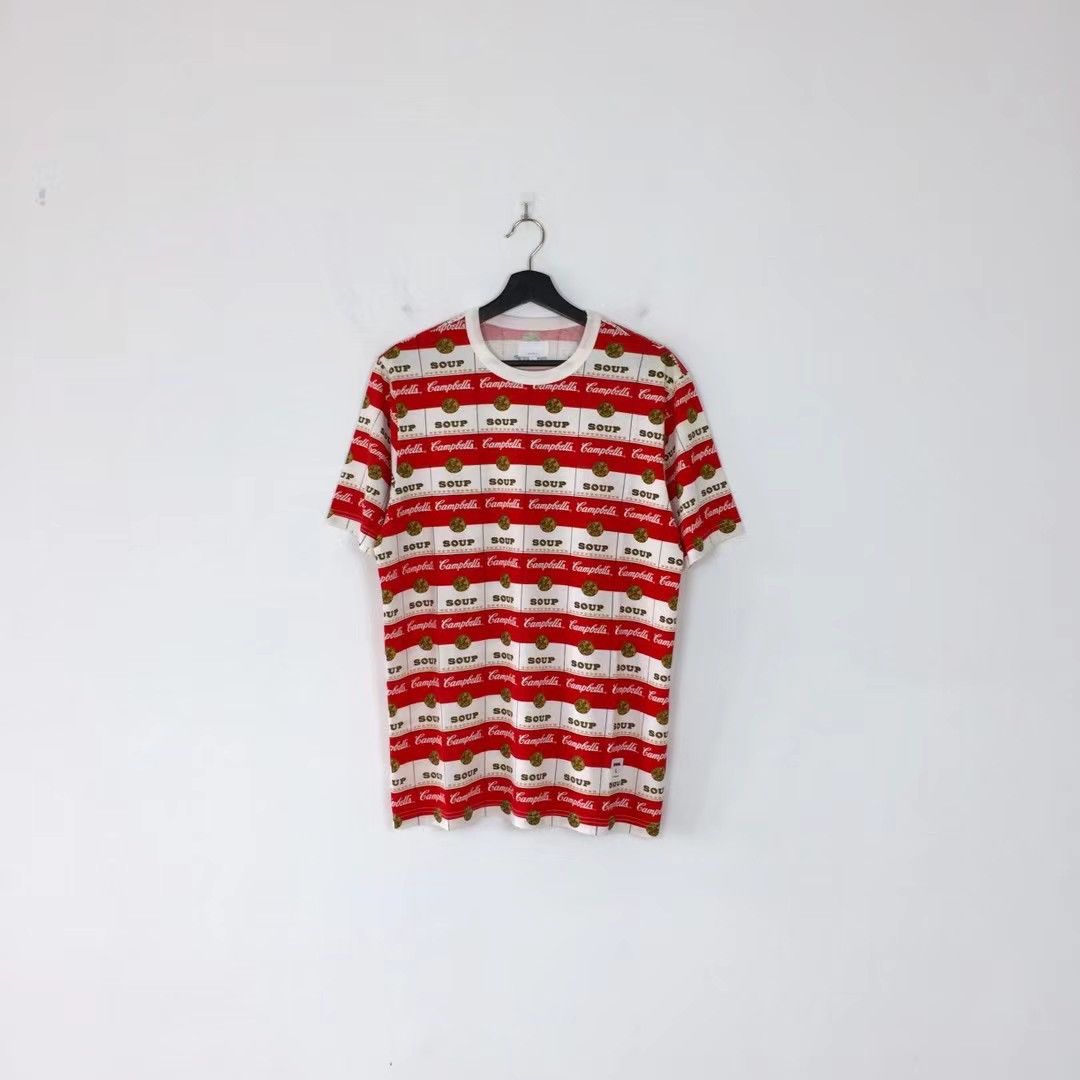 Supreme SUPREME 2012SS ANDY WARHOL CAMPBELL'S SOUP CANS TEE Size US L / EU 52-54 / 3 - 1 Thumbnail