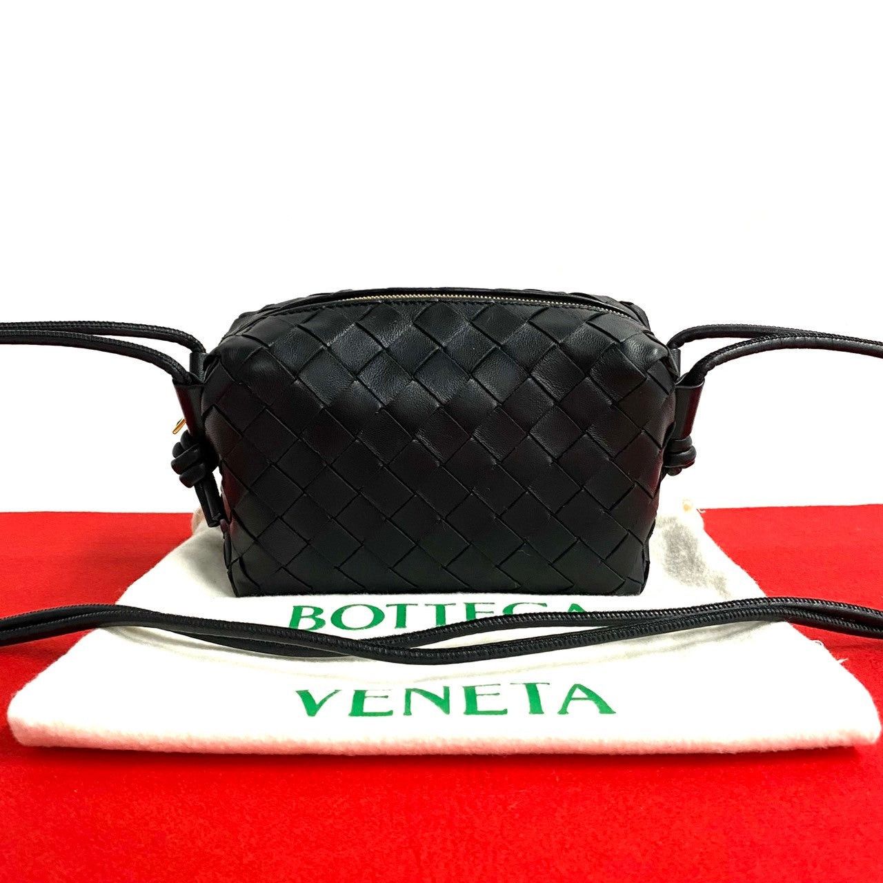 Bottega Veneta Bottega Veneta Shoulder Bag Black Leather Size ONE SIZE - 1 Thumbnail