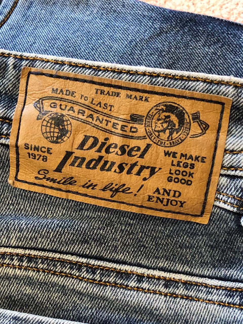 Diesel Vintage DIESEL IAKOP blue jeans crazy Y2K streetwear Size 29" - 4 Thumbnail