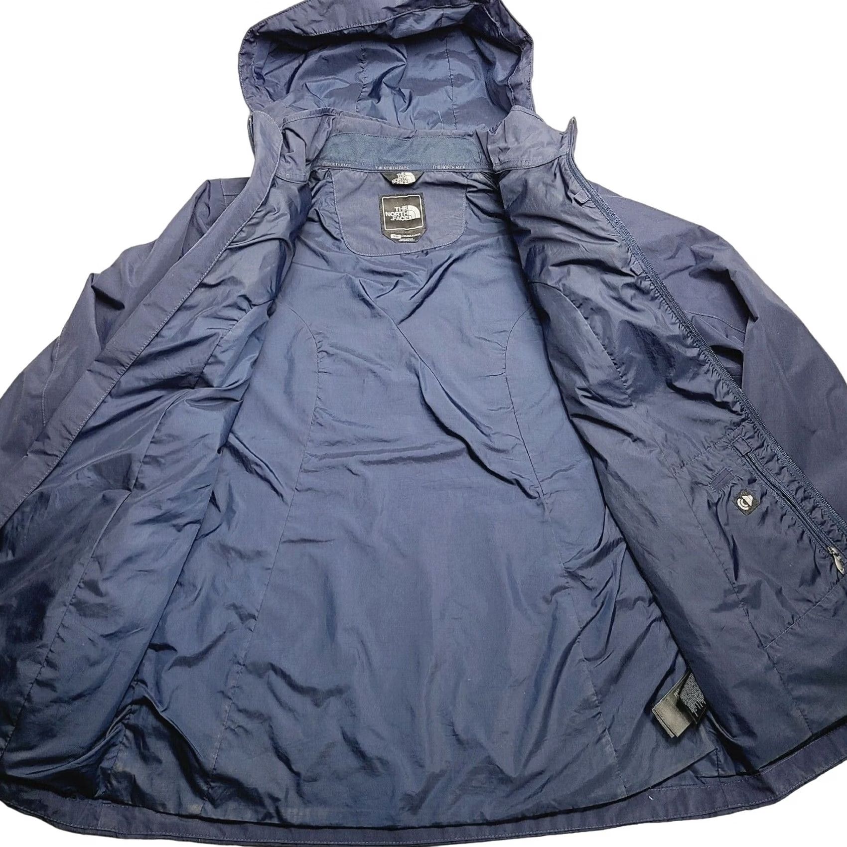 The North Face The North Face Jacket Women’s Size Small Blue Hyvent Jacket Hood Detachable Waterproof Lightweight Pockets Full Zip Regular Fit Mid-Length Coat Size S / US 4 / IT 40 - 4 Thumbnail