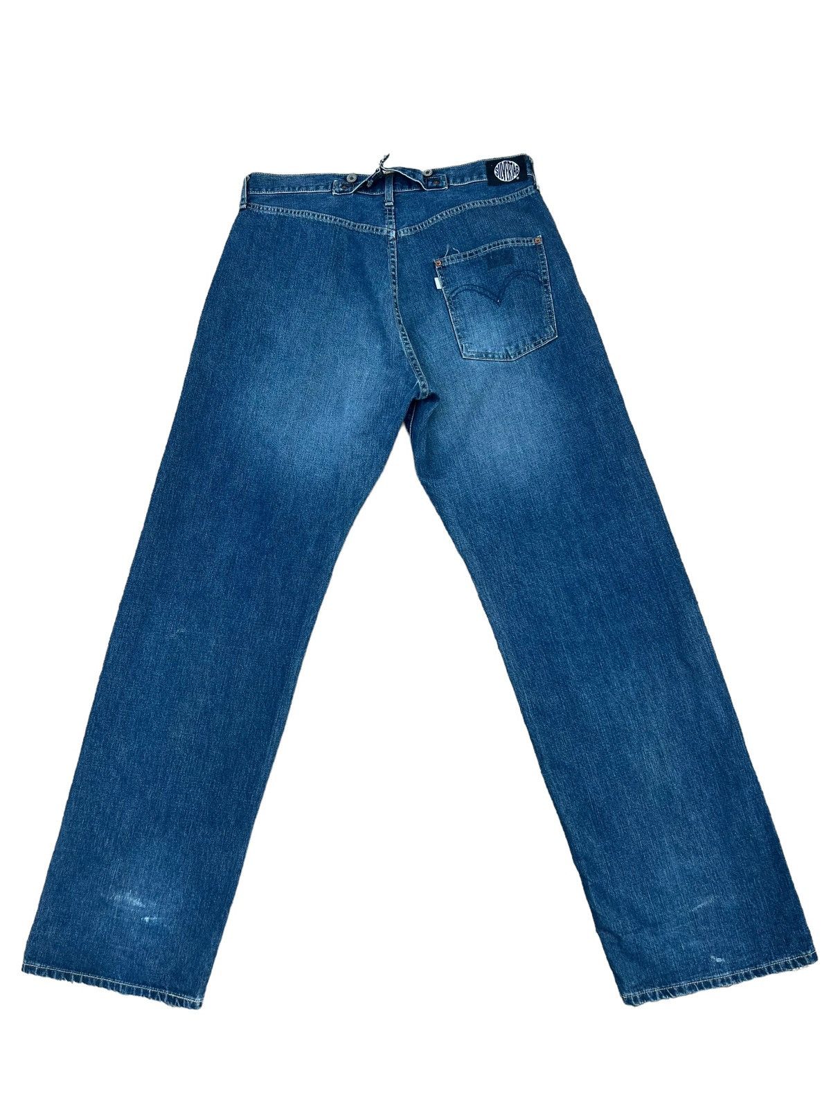 Levi's 1996 Levi’s Silvertab Made in Japan Cinch Back Denim Size US 36 / EU 52 - 2 Thumbnail