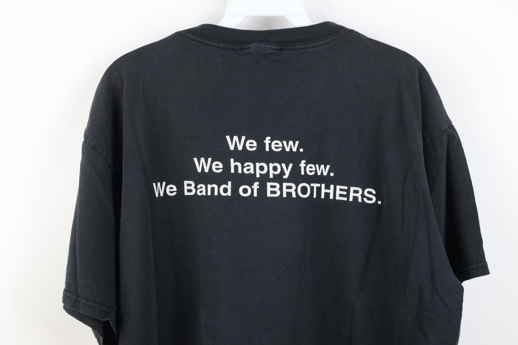 Vintage Vintage IATSE We Few Band of Brothers Shakespeare T-Shirt Size US XL / EU 56 / 4 - 10 Thumbnail
