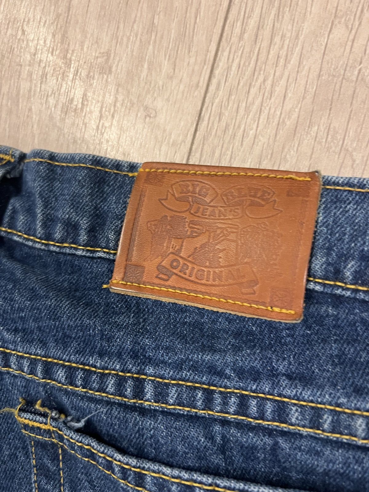 Other Vintage Big Blue Denim Jeans Made In Canada 70s 80s Size US 34 / EU 50 - 2 Thumbnail