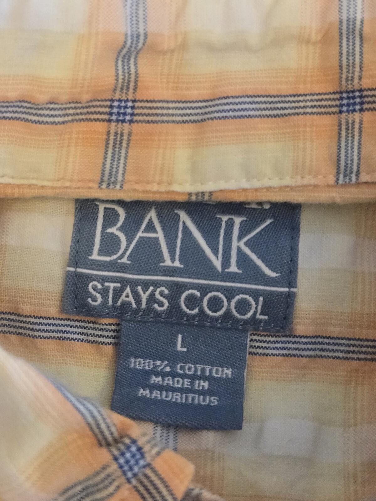 Jos. A. Bank Plaid L Short-sleeve Button-Down Sport Shirt Preppy Skater Size US L / EU 52-54 / 3 - 4 Thumbnail