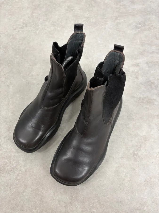 Prada FW1999 Prada Black Vibram Prenium Leather Boots Size US 6.5 / IT 36.5 - 3 Thumbnail
