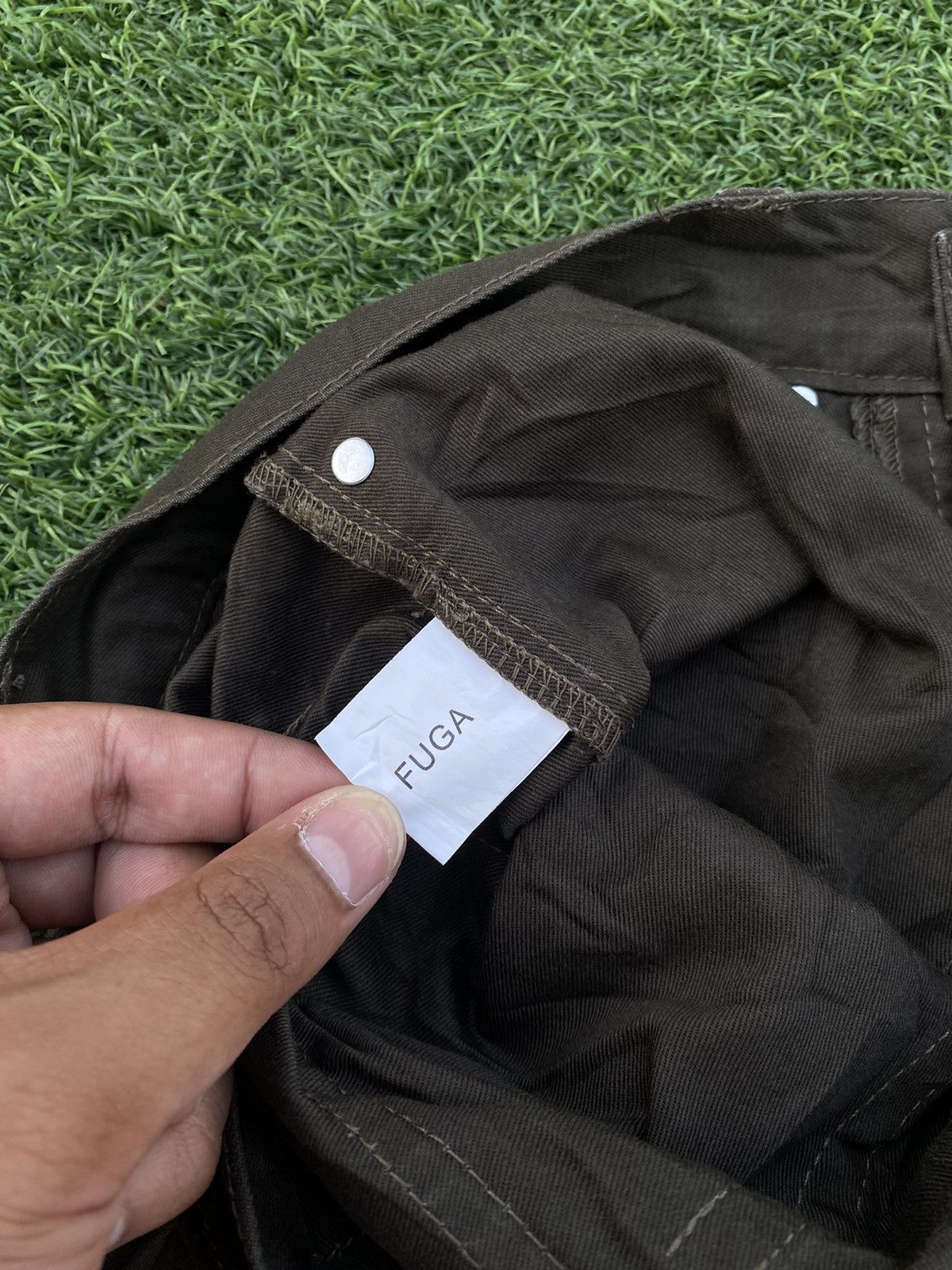 If Six Was Nine FUGA DOUBLE KNEE CARGO TACTICAL PANTS Size US 31 - 13 Thumbnail
