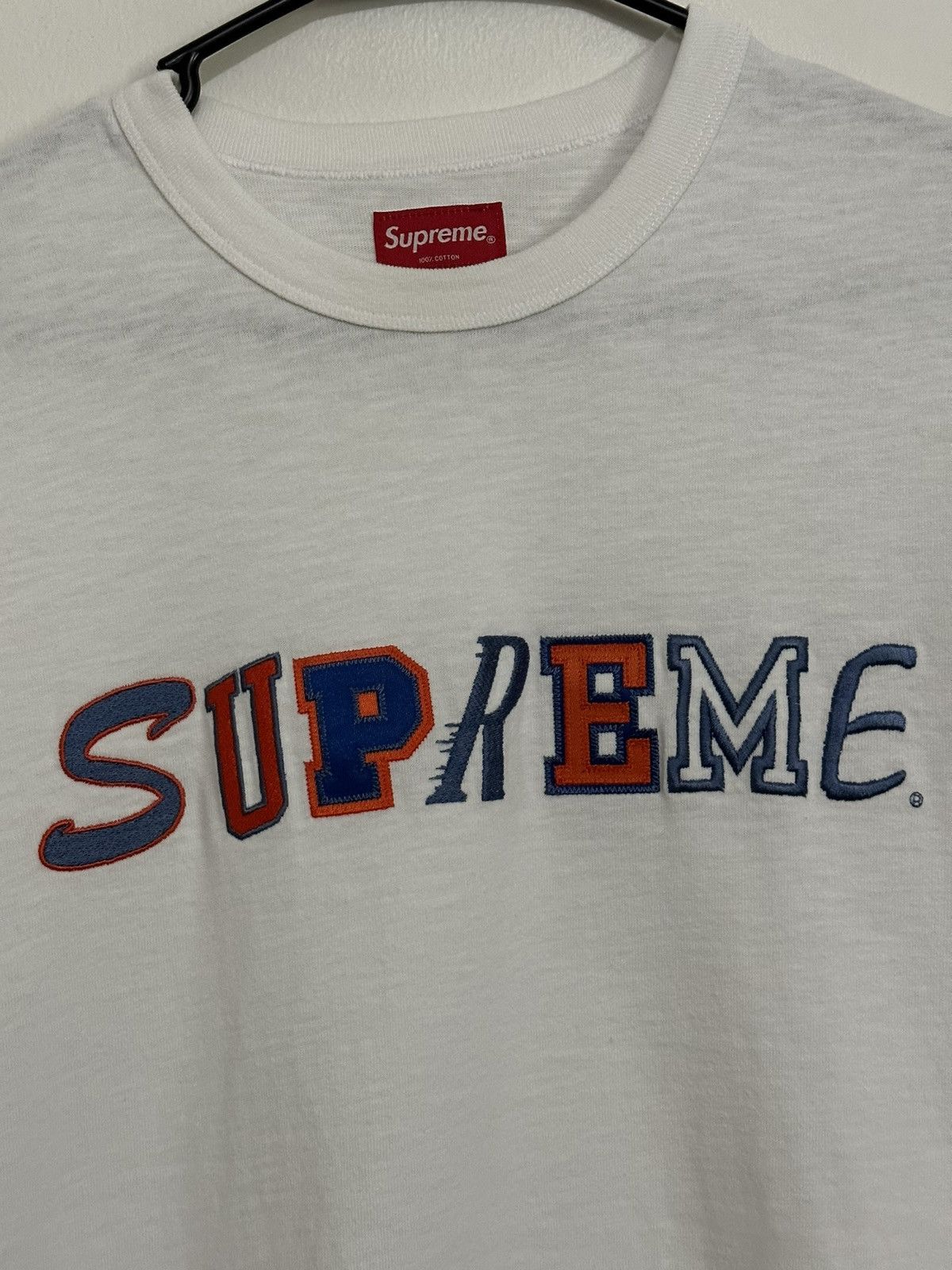 Supreme Supreme Collage Logo Tee Size US M / EU 48-50 / 2 - 2 Thumbnail