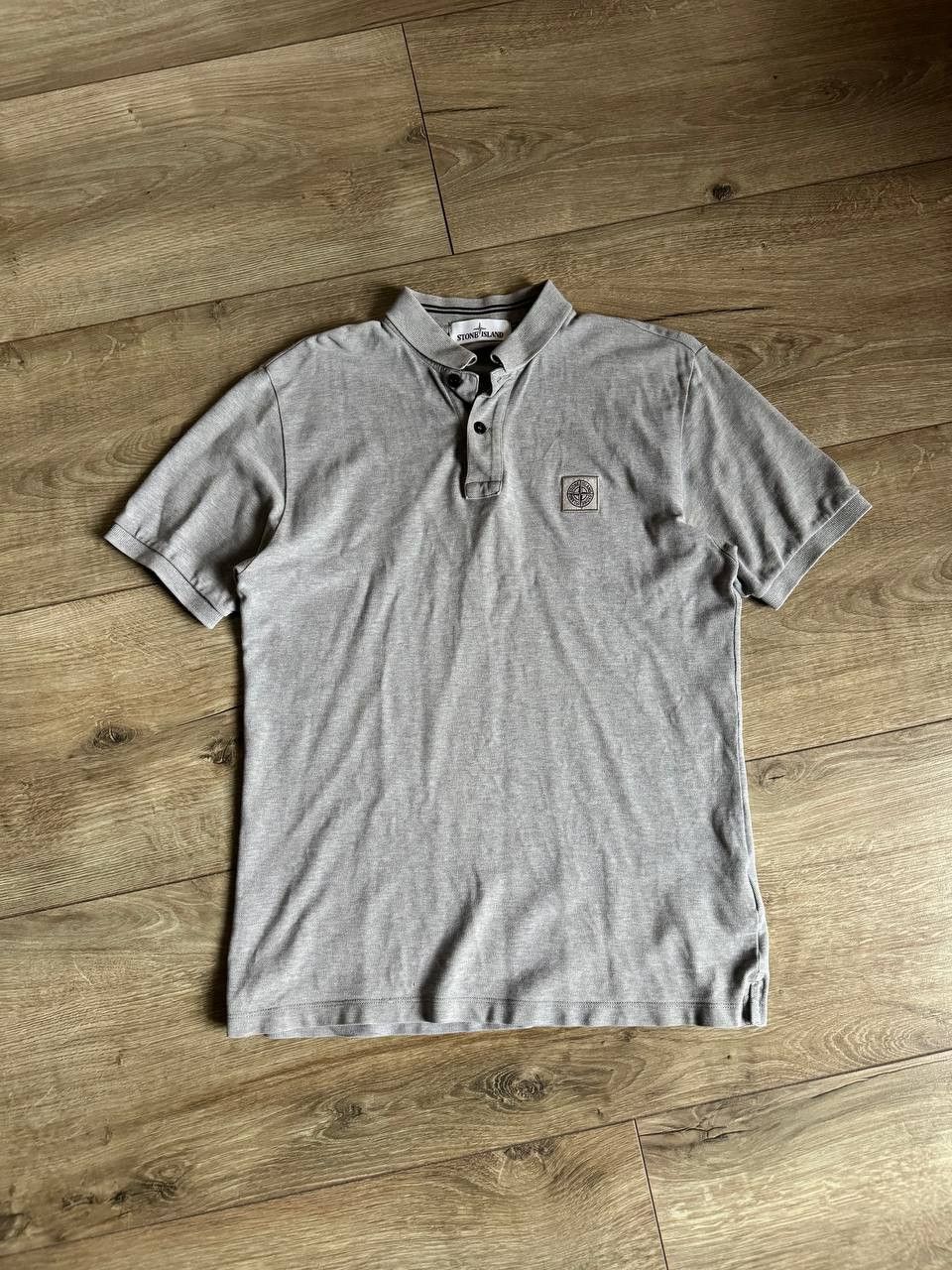 Stone Island Stone Island Gray Polo Size US L / EU 52-54 / 3 - 1 Thumbnail