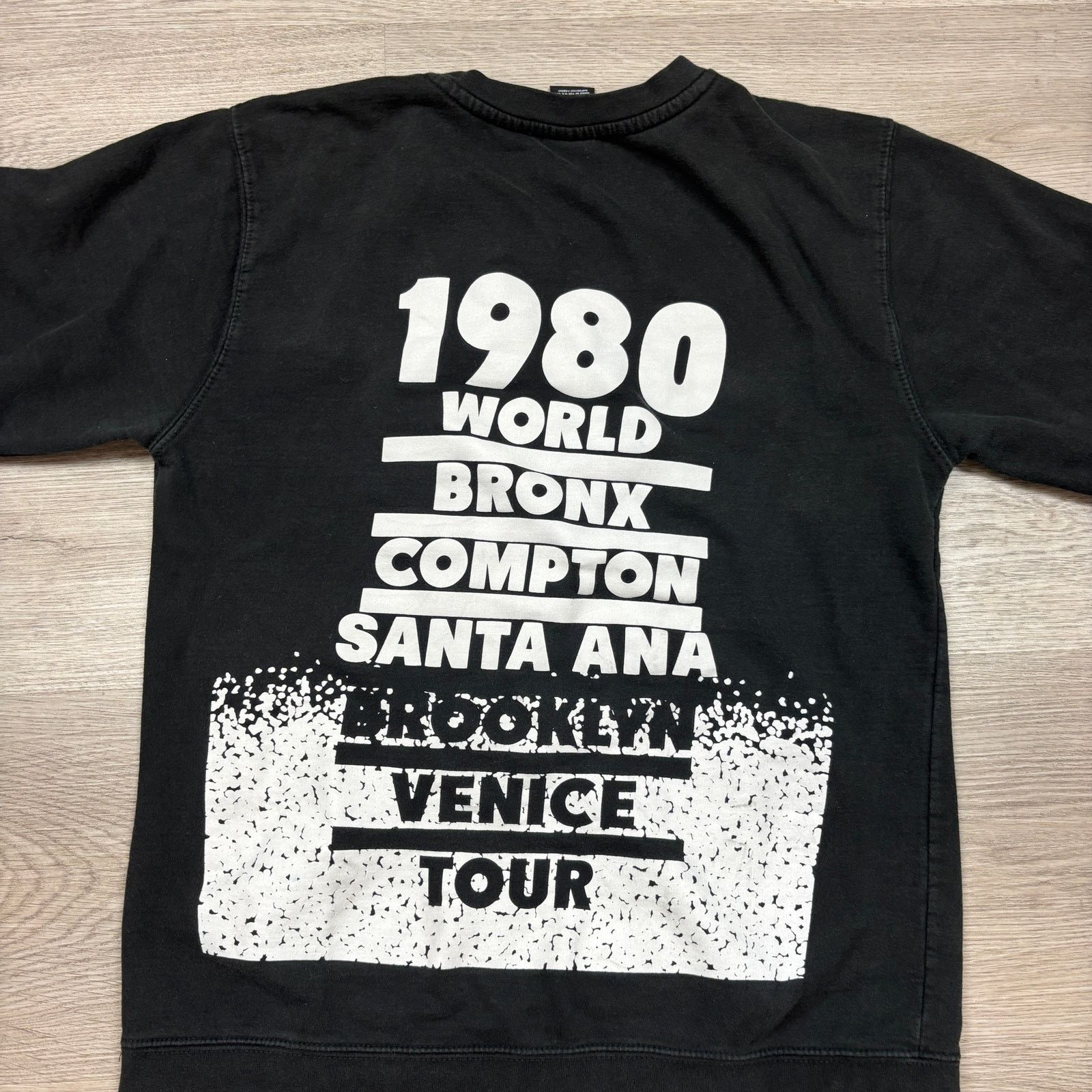 Stussy Vintage Stussy Skull World Tour Sweatshirt Sweater Size M Size US M / EU 48-50 / 2 - 4 Thumbnail