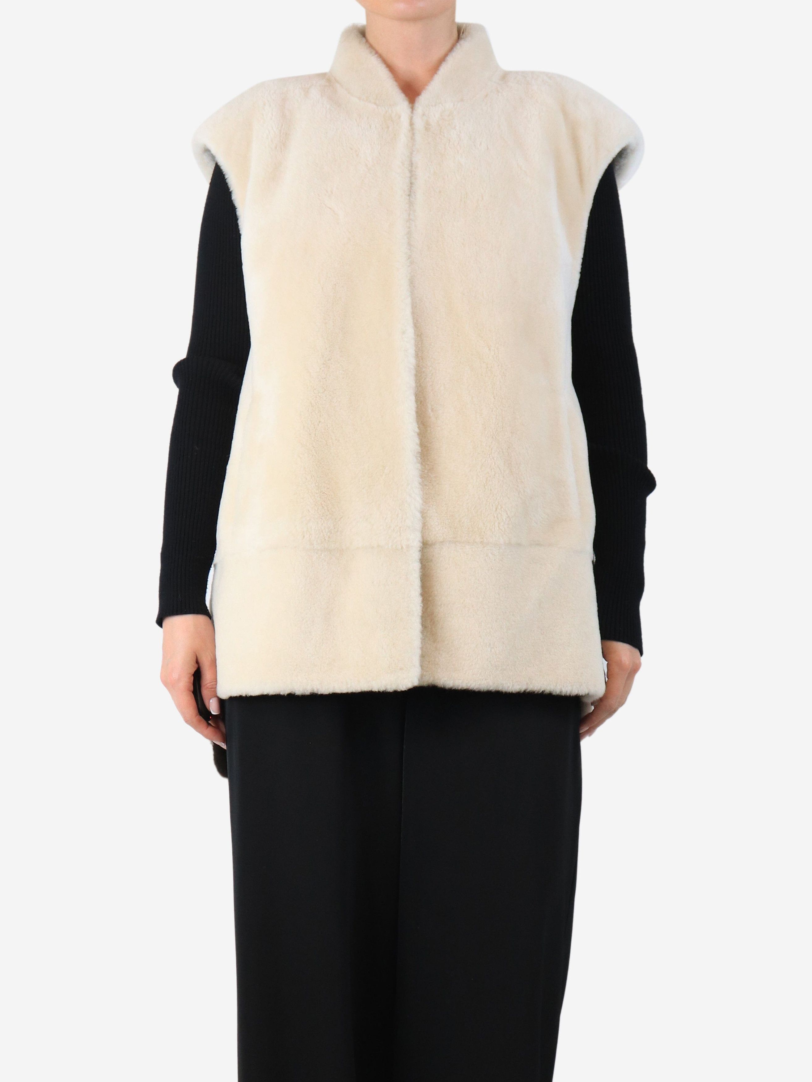 Other Cream shearling gilet - UK 12 Size M / US 6-8 / IT 42-44 - 1 Thumbnail