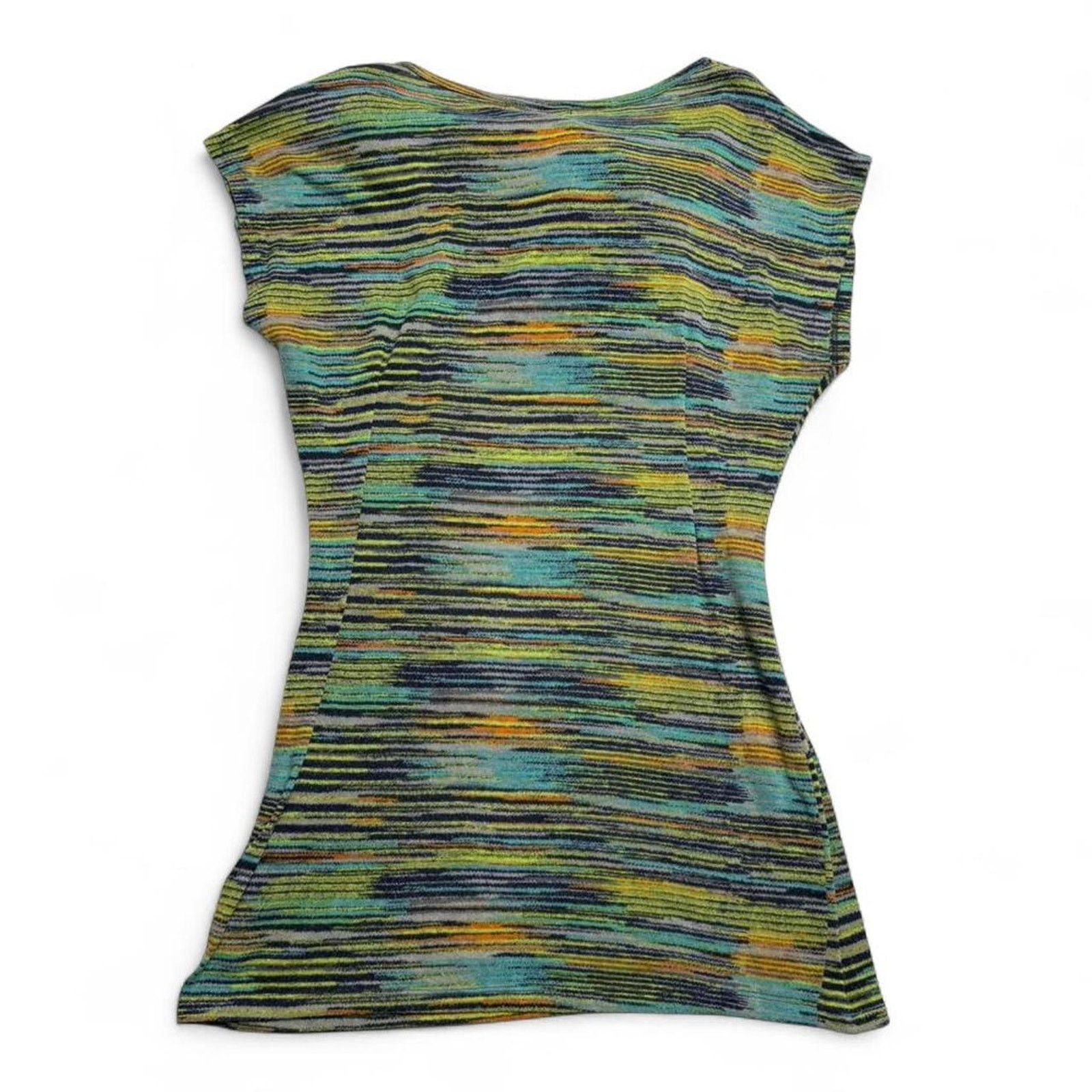 Almost Famous Absolutely CowlNeck Layered striped Short Sleeve Top Size L Size L / US 10 / IT 46 - 5 Thumbnail