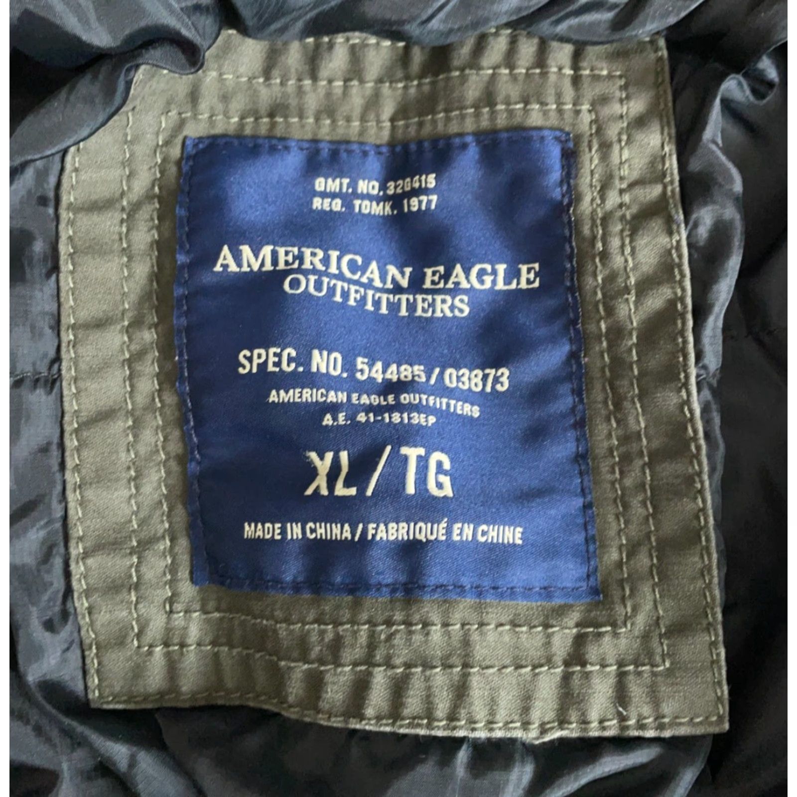 American Eagle Outfitters American Eagle Outfitters Military Jacket Men's XL Green Zip Up Insulated Size US XL / EU 56 / 4 - 3 Thumbnail