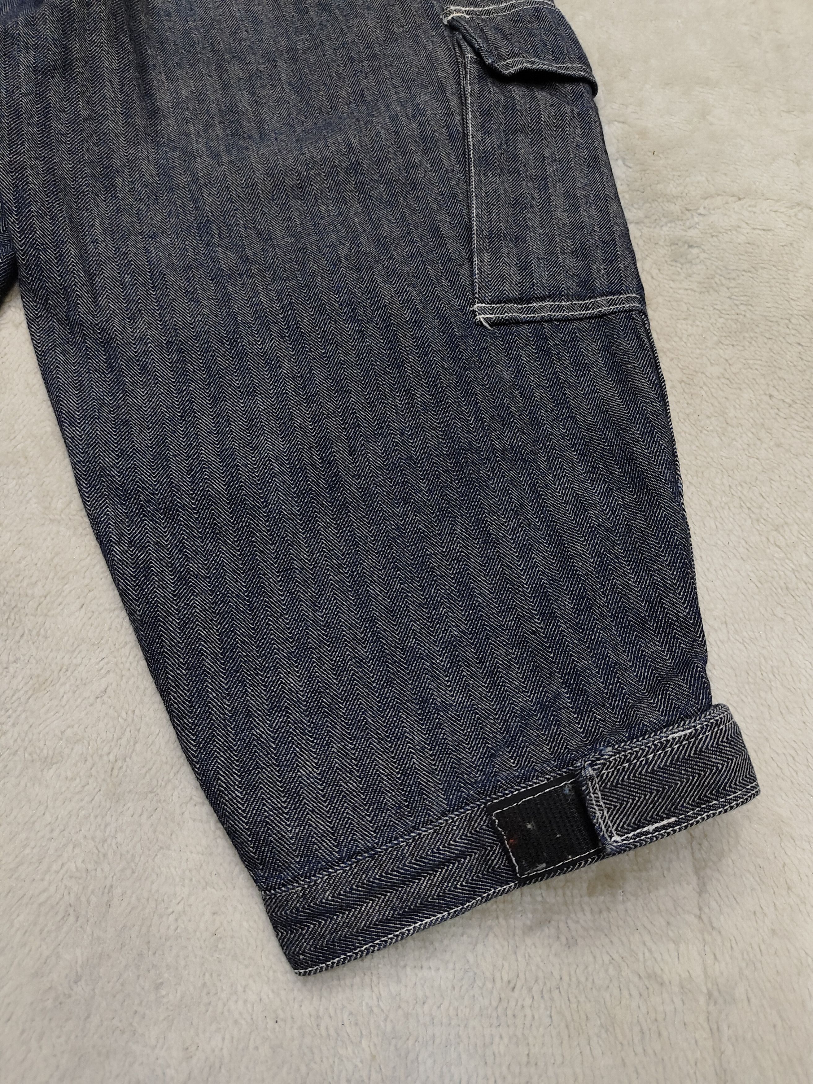Japanese Brand × Nepenthes 🇯🇵Nepenthes🇯🇵 Hoggs Herringbone Cargo Pants Size US 32 / EU 48 - 7 Thumbnail