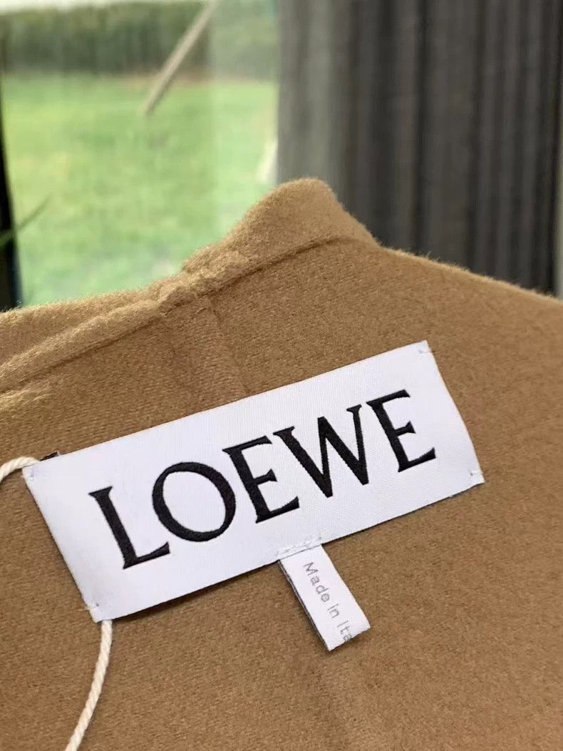 Loewe Loewe Loose camel colored cashmere coat Size 4XL / US 24-26 - 6 Thumbnail