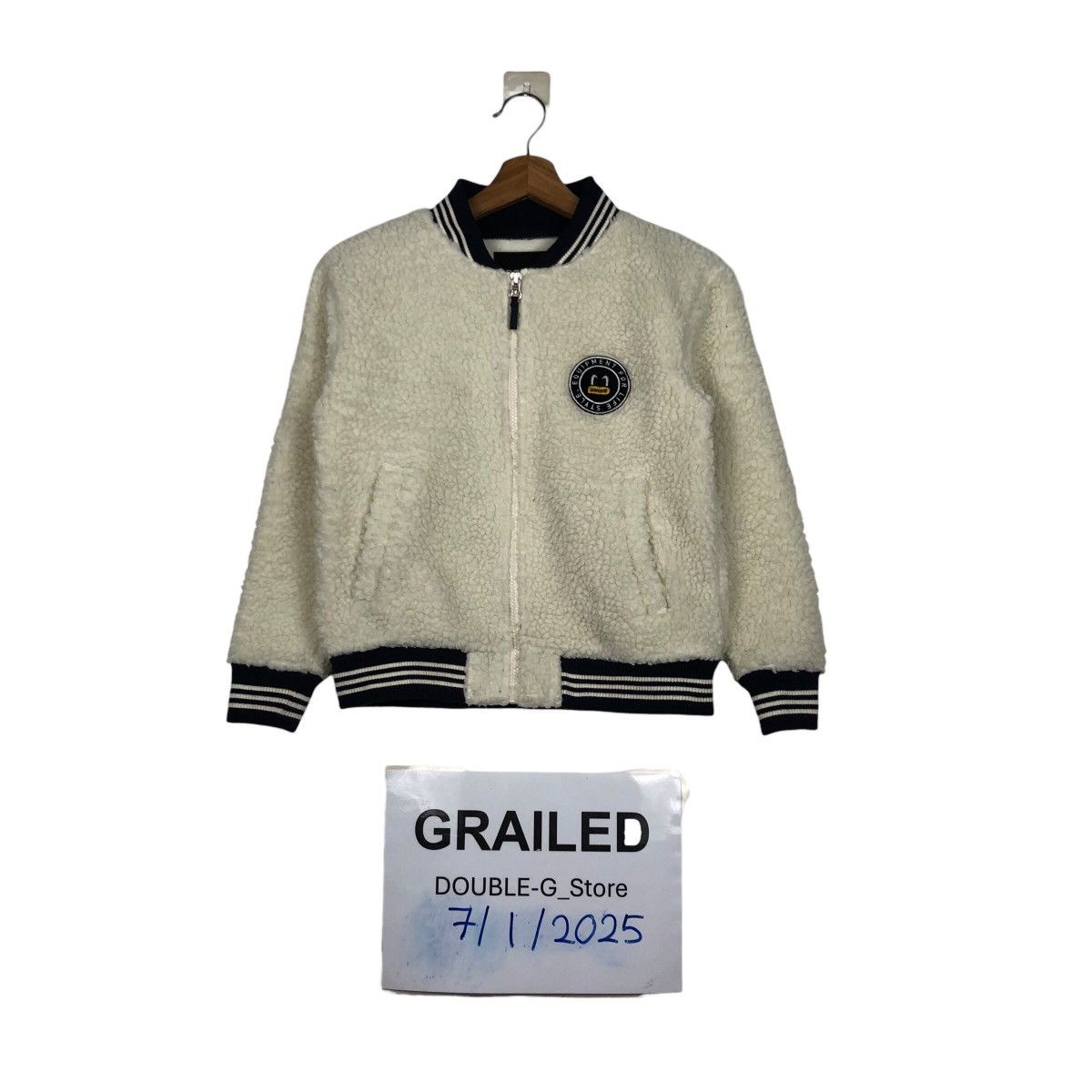 Cartoon Network 📌Pancoat Zipper Fleece Jacket Big Logo Size US S / EU 44-46 / 1 - 1 Thumbnail