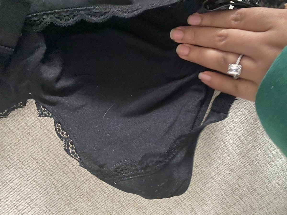 Other Womens cross side buckle lace no wired bralette bra NWOT Size ONE SIZE - 11 Thumbnail