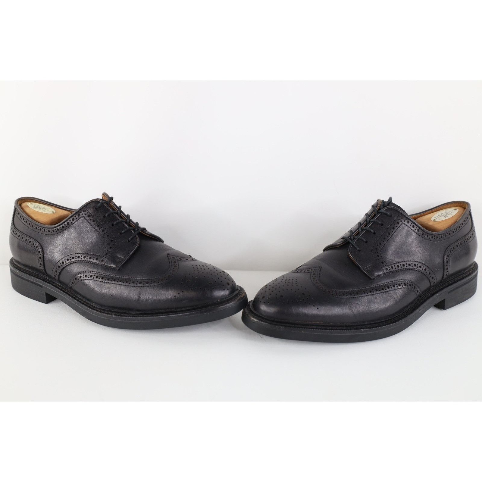 Ralph Lauren Vintage 90s Ralph Lauren Leather Oxford Wingtip Dress Shoes Size US 10 / EU 43 - 1 Thumbnail
