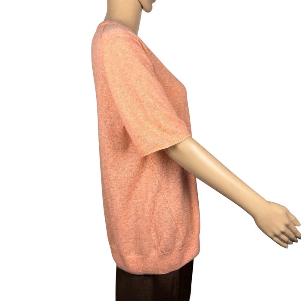 Zadig & Voltaire NWT New $348 Zadig & Voltaire Ida Cashmere Coral Sweater Si Size L / US 10 / IT 46 - 3 Thumbnail