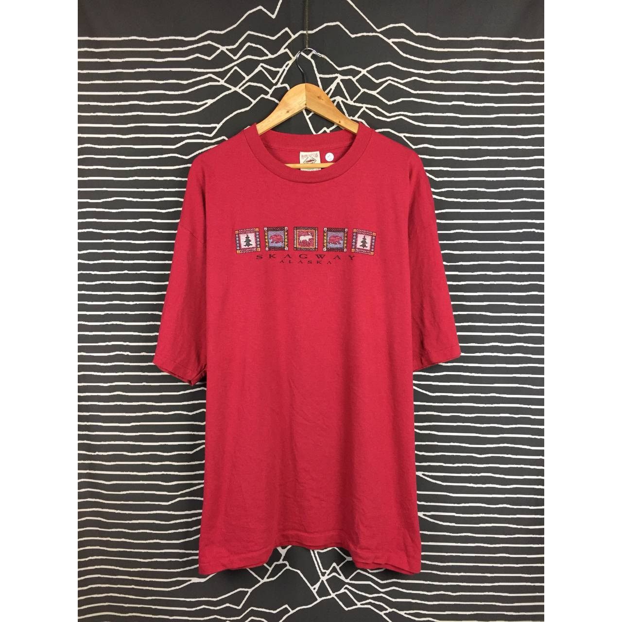 Habitat × Vintage Vtg 90s Prairie Mountain Skagway Alaska Made In Usa Tee Size US XXL / EU 58 / 5 - 2 Thumbnail
