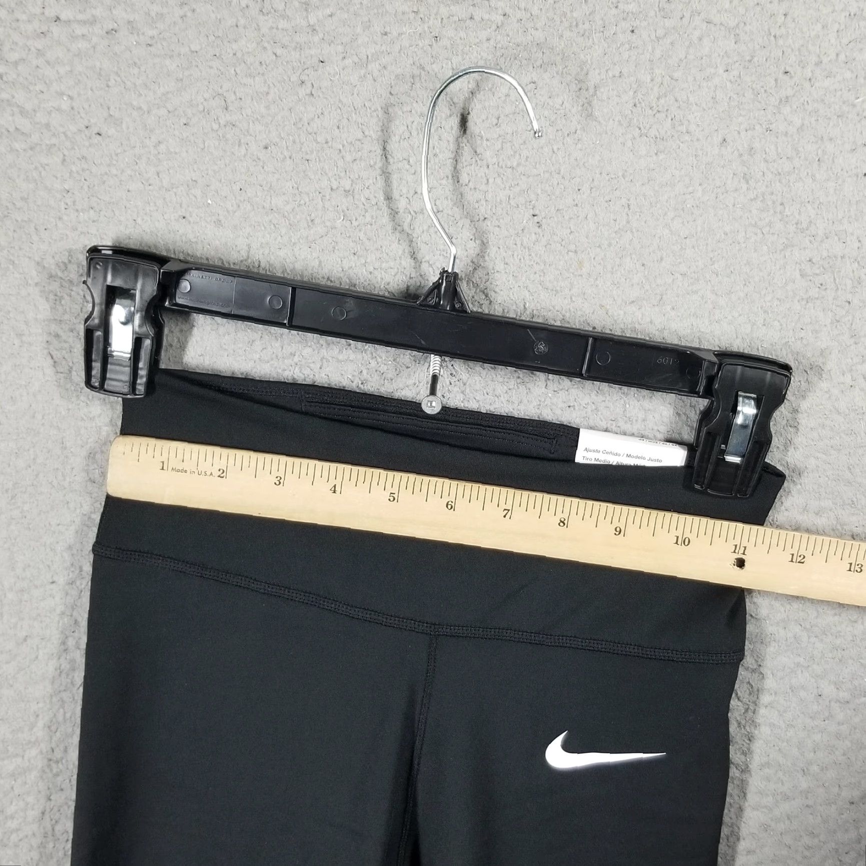 Nike Nike Women's XS Black Dri-Fit Tights Team One Compression Size 26" / US 2 / IT 38 - 5 Thumbnail