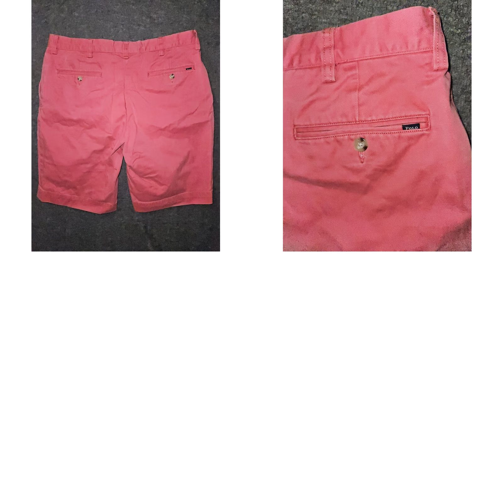 Polo Ralph Lauren Polo Ralph Lauren Chino Shorts Men's 34 Mauve Low Rise Slash Pocket Logo Button Zipper Pocketed Casual Workwear Preppy Size US S / EU 44-46 / 1 - 8 Thumbnail