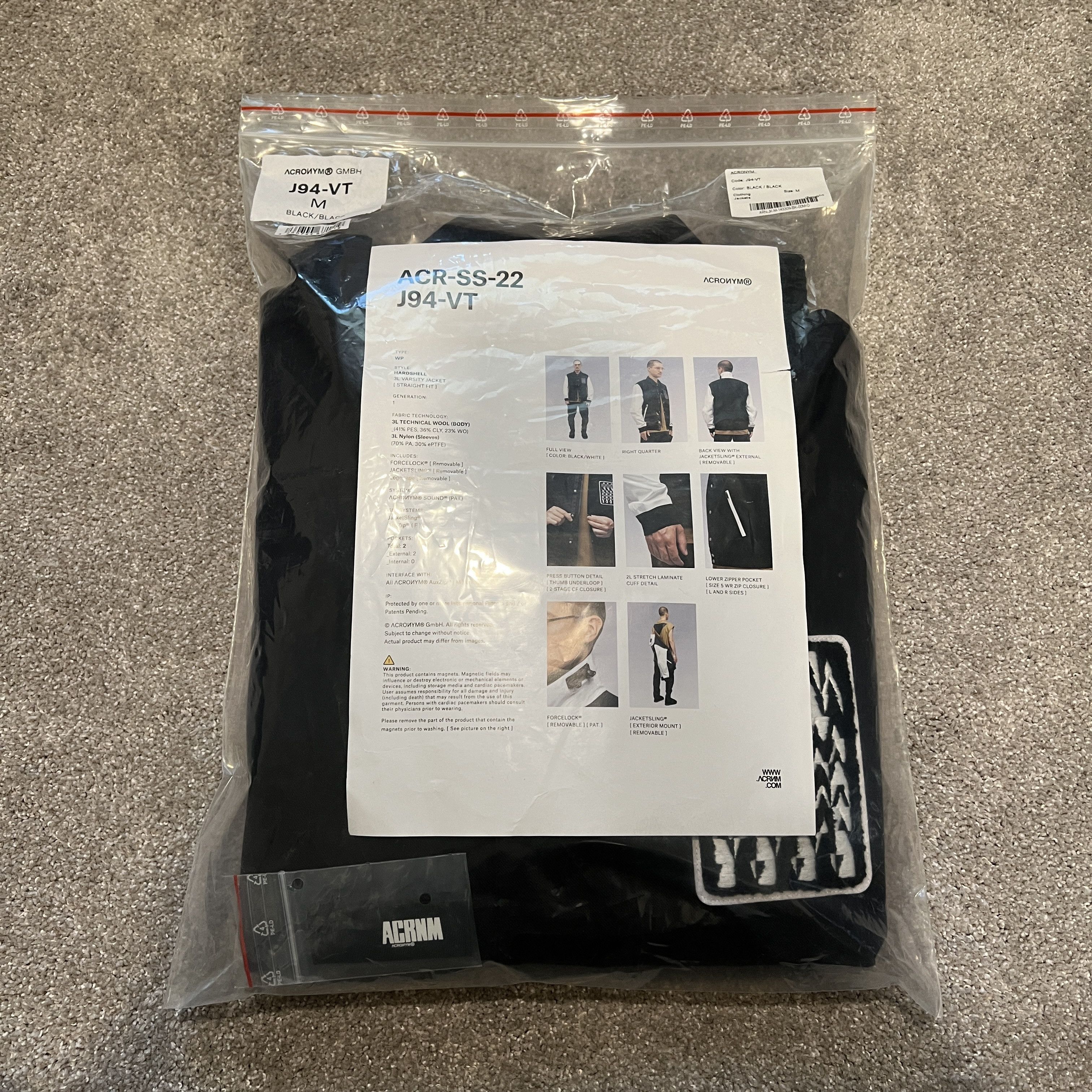 Acronym J94-VT | Size M Size US M / EU 48-50 / 2 - 12 Thumbnail