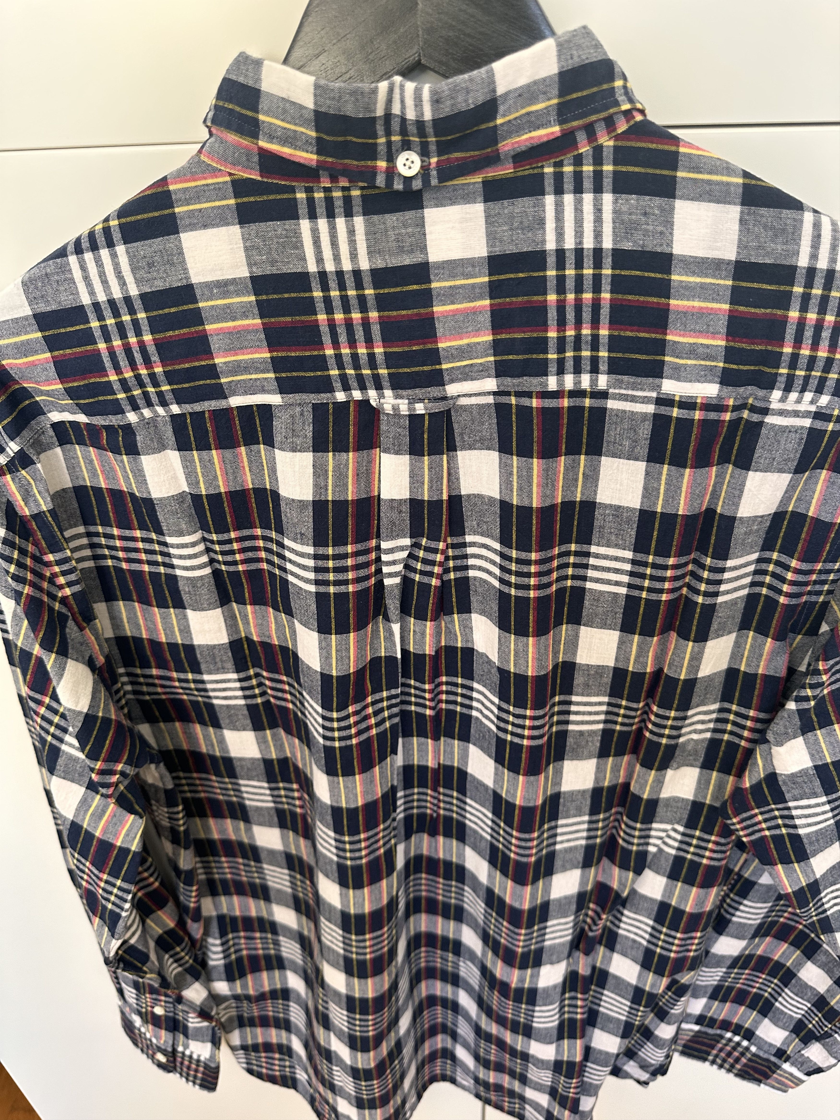 Beams Plus BEAMS Plus Madras Plaid Button-Down Shirt – India Fabric Size US L / EU 52-54 / 3 - 5 Thumbnail