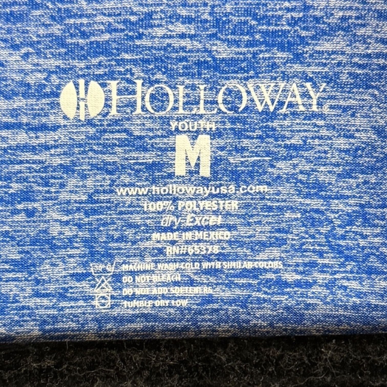 Holloway Holloway Golf Shirt Youth Size Medium Colorblock Blue Size US M / EU 48-50 / 2 - 3 Thumbnail