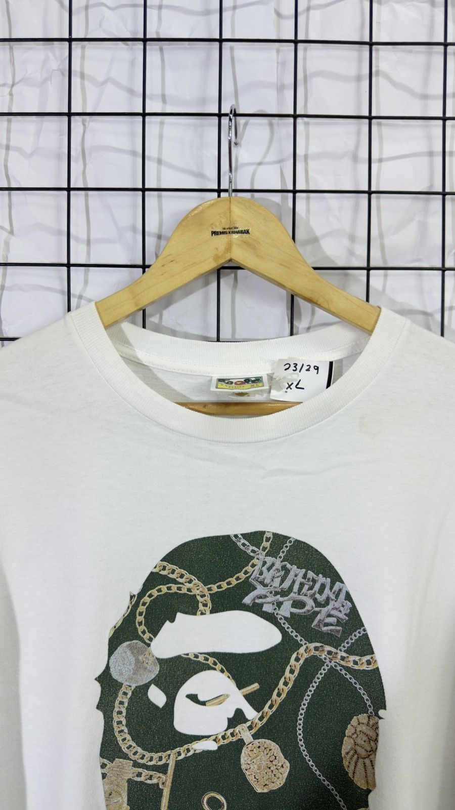 Bape A bathing ape big head tee shirt Size US XL / EU 56 / 4 - 9 Thumbnail