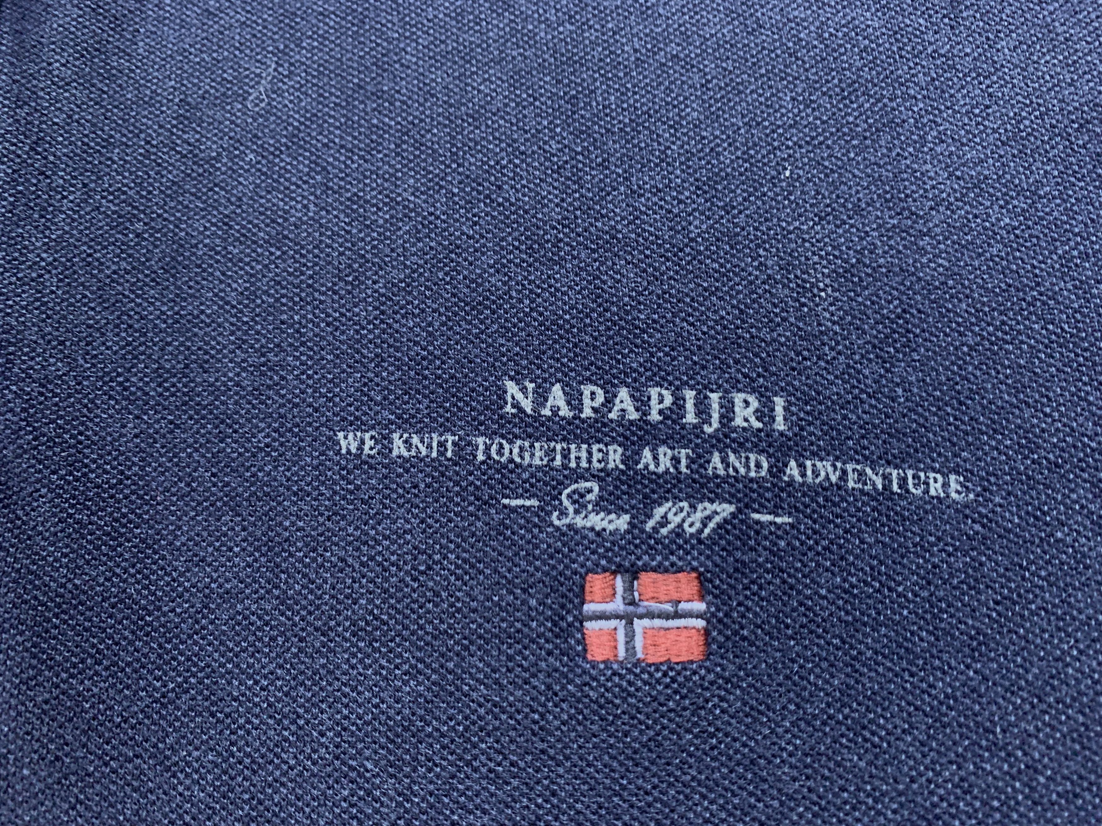 Napapijri Napapijri Cotton Polo T Shirt Size US L / EU 52-54 / 3 - 5 Thumbnail