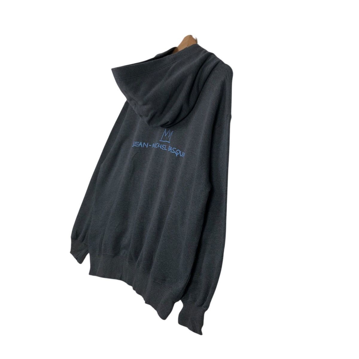 Japanese Brand 📌Vintage Hoodie Pull Over Jean Michel Basquiat Big Logo Size US XL / EU 56 / 4 - 14 Thumbnail