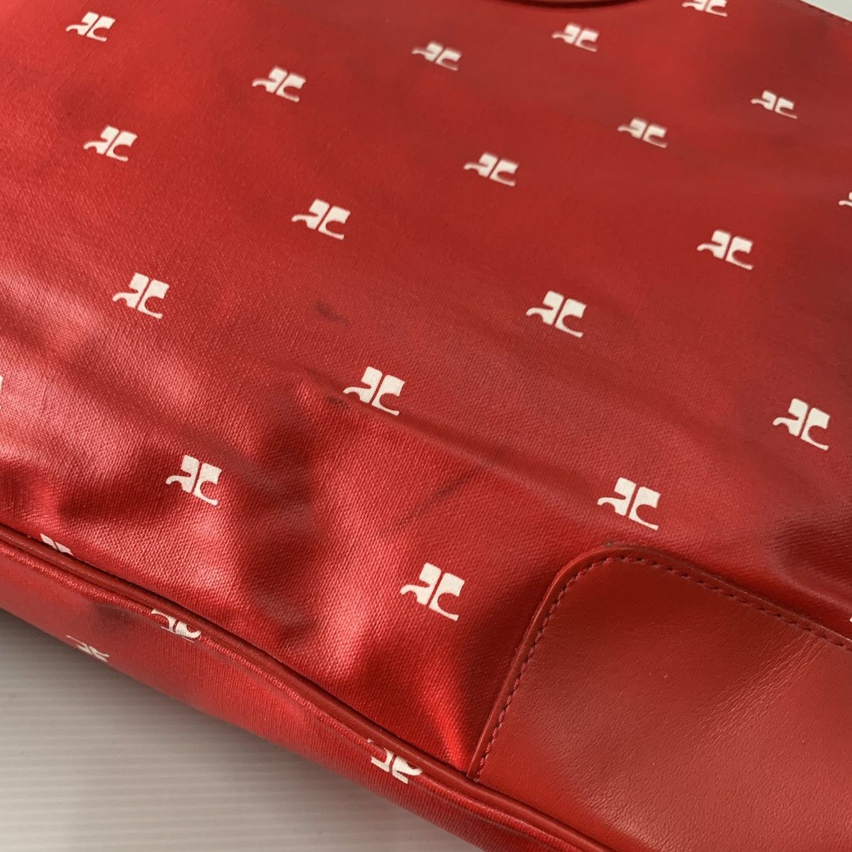 Courreges Courreges Red Handbag Size ONE SIZE - 6 Thumbnail