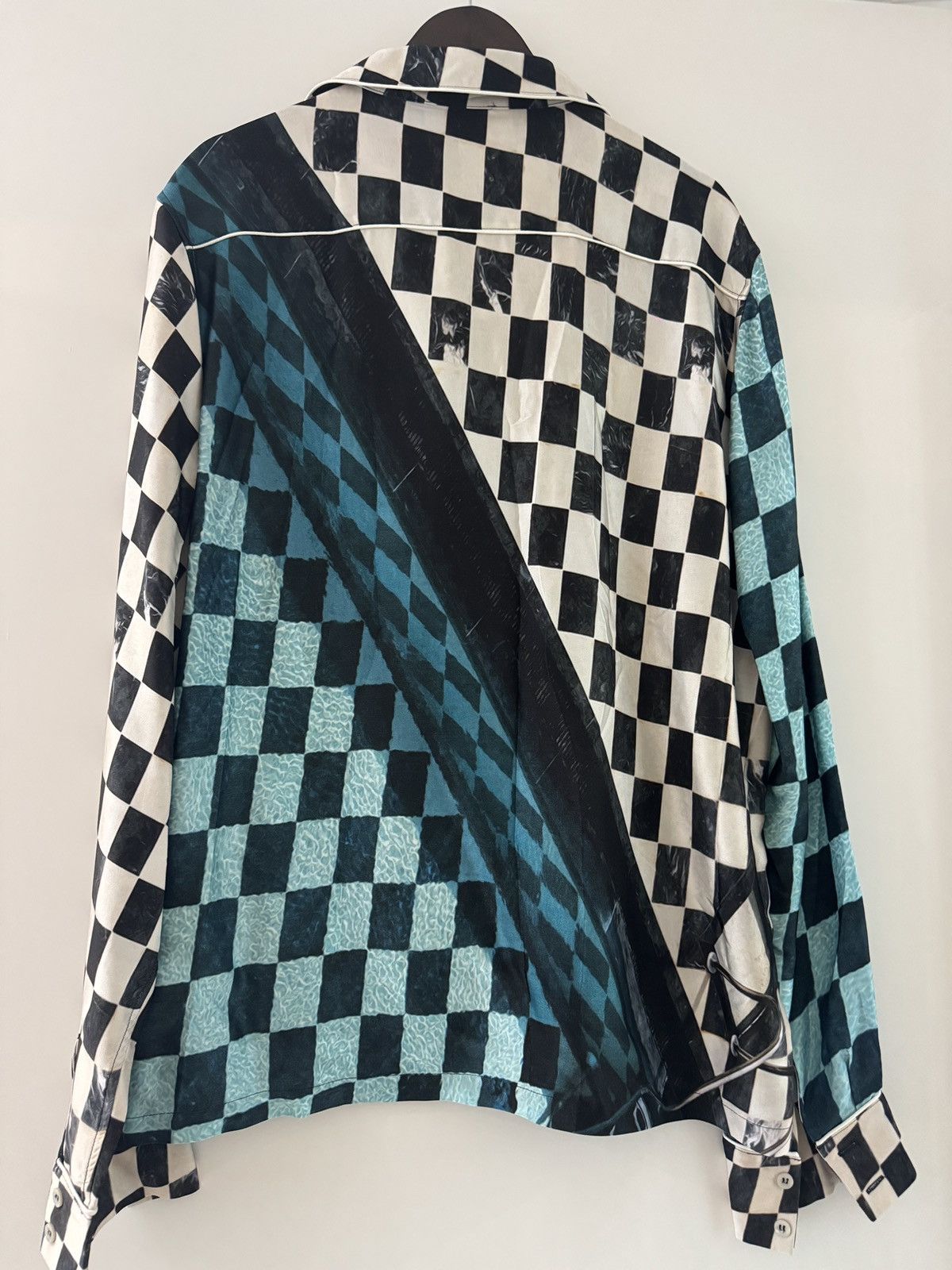 Blue Sky Inn Oversized Long Sleeve Check Pool Shirt Size M Size US L / EU 52-54 / 3 - 2 Thumbnail